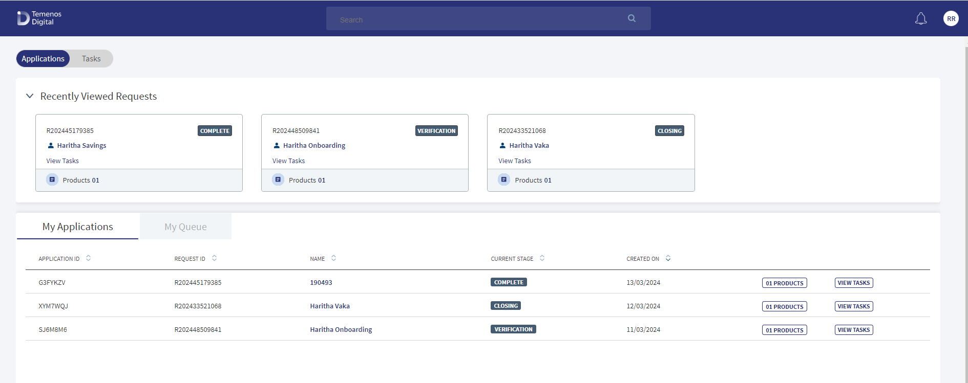 RM Dashboard Retail 